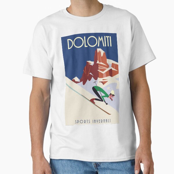 Dolomites poster - Adult & Kids T-Shirts, Sweatshirts & Hoodies apparel design preview 1