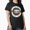 Watery Coffee World Emblem - Adult & Kids T-Shirts, Sweatshirts & Hoodies apparel design preview 1