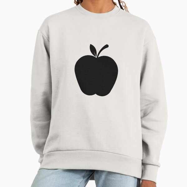 Just an Apple with a black Color Fruit lover - Adult & Kids T-Shirts, Sweatshirts & Hoodies apparel design preview 1