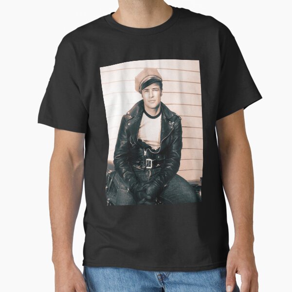 Marlon Brando Vintage D50 - Adult & Kids T-Shirts, Sweatshirts & Hoodies apparel design preview 1