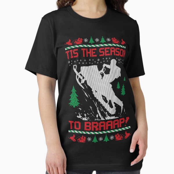 Christmas Snowmobile Ugly Season - Adult & Kids T-Shirts, Sweatshirts & Hoodies apparel design preview 1