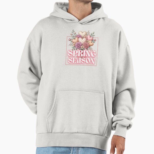 Spring Season Floral Hearts Romantic Design - Adult & Kids T-Shirts, Sweatshirts & Hoodies apparel design preview 1