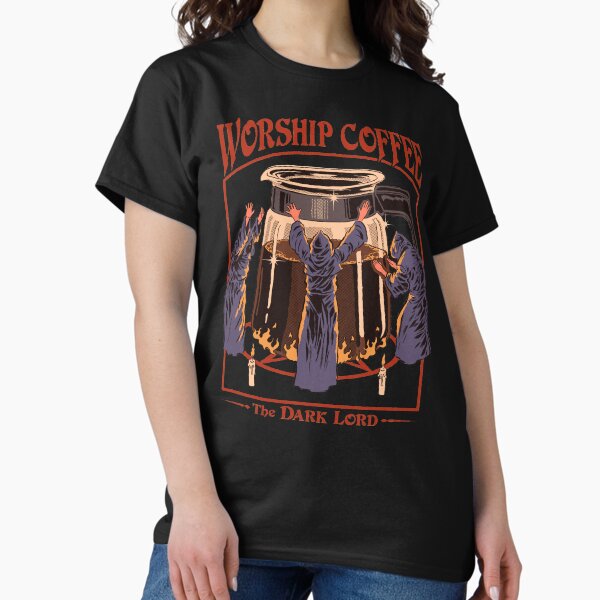 Worship Coffee - Adult & Kids T-Shirts, Sweatshirts & Hoodies apparel design preview 1