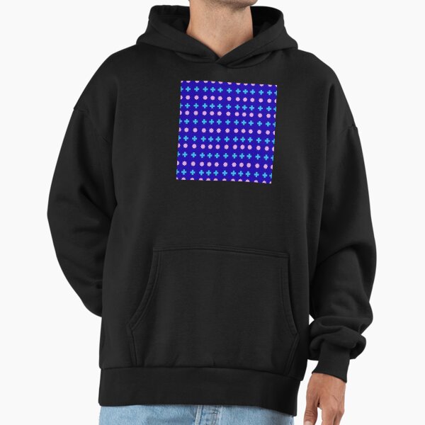 Lavender Stars and Light Blue Crosses on Dark - Adult & Kids T-Shirts, Sweatshirts & Hoodies apparel design preview 1