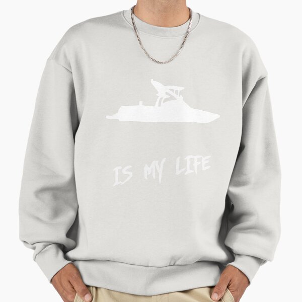 Ski boat is my lifepng - Adult & Kids T-Shirts, Sweatshirts & Hoodies apparel design preview 1