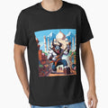 Guitar Monster Tour at India, Funny Music AI Art - Adult & Kids T-Shirts, Sweatshirts & Hoodies apparel design preview 1