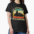 I'd Rather Be Go-karting Vintage Gift For Karting - Adult & Kids T-Shirts, Sweatshirts & Hoodies apparel design preview 1