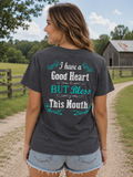 Country Life Southern Attitude Mint Bless This Mouth - Adult & Kids T-Shirts, Sweatshirts & Hoodies apparel design preview 1
