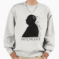 Alfred Hitchcock Birds Portrait Black White - Adult & Kids T-Shirts, Sweatshirts & Hoodies apparel design preview 1