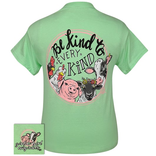 Girlie Girl Originals Be Kind Farm - Adult & Kids T-Shirts, Sweatshirts & Hoodies apparel design preview 1