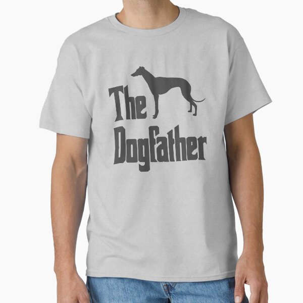 The Dogfather Greyhound Dog, funny gift idea - Adult & Kids T-Shirts, Sweatshirts & Hoodies apparel design preview 1
