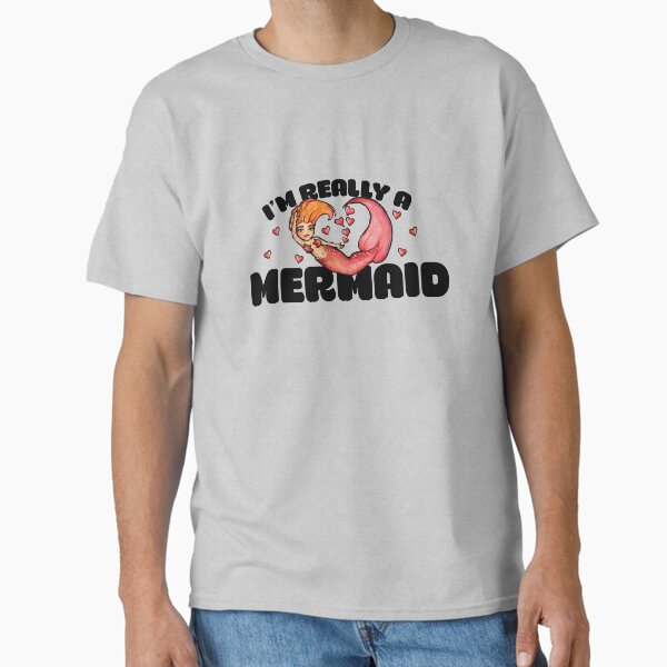 I'm really a mermaid - Adult & Kids T-Shirts, Sweatshirts & Hoodies apparel design preview 1