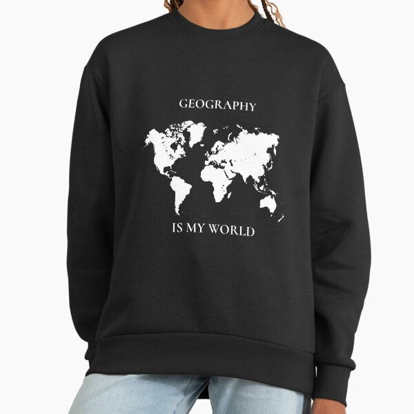 Geography Gift Is My World - Adult & Kids T-Shirts, Sweatshirts & Hoodies apparel design preview 1