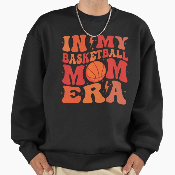 In My Basketball Mom Era Cute Groovy Mothers Day - Adult & Kids T-Shirts, Sweatshirts & Hoodies apparel design preview 1