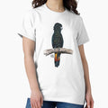 Red-Tailed Black Cockatoo - Adult & Kids T-Shirts, Sweatshirts & Hoodies apparel design preview 1
