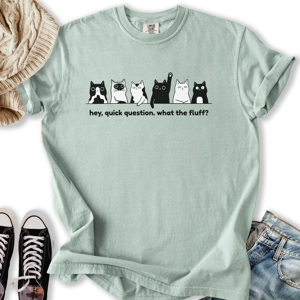 What The Fluff - Adult & Kids T-Shirts, Sweatshirts & Hoodies apparel design preview 1