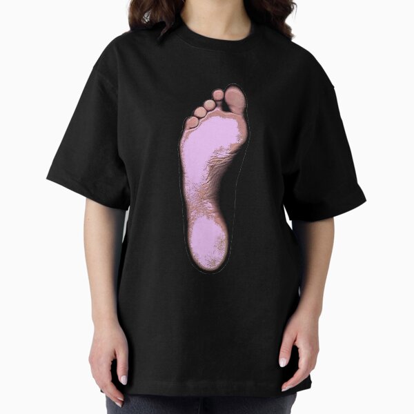 Pink foot in minimalist graphics - Adult & Kids T-Shirts, Sweatshirts & Hoodies apparel design preview 1