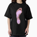 Pink foot in minimalist graphics - Adult & Kids T-Shirts, Sweatshirts & Hoodies apparel design preview 1