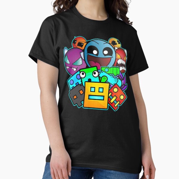 Geometric Dash - Adult & Kids T-Shirts, Sweatshirts & Hoodies apparel design preview 1