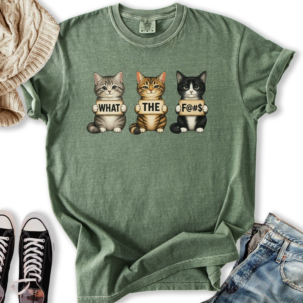 What The Kittens - Adult & Kids T-Shirts, Sweatshirts & Hoodies apparel design preview 1