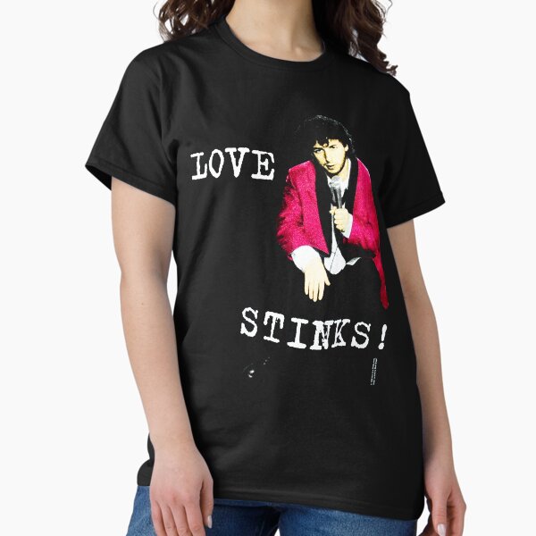 1998 the wedding singer Vintage LOVE STINKS! Classic - Adult & Kids T-Shirts, Sweatshirts & Hoodies apparel design preview 1