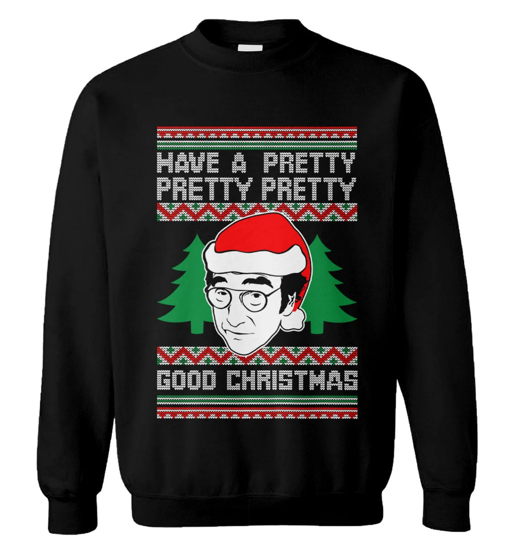 Larry David have a pretty pretty pretty good Christmas sweater product image 3