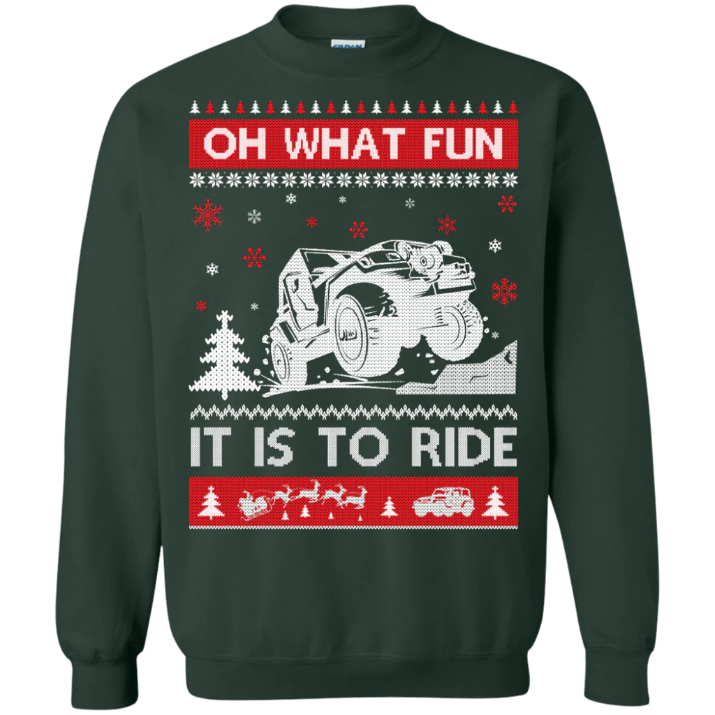 Oh what fun it is to ride Christmas sweater product image 3