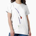 Hand painted red ladybug and purple lavender - Adult & Kids T-Shirts, Sweatshirts & Hoodies apparel design preview 1