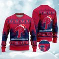 2025 Phillie Snowflakes Christmas Ugly Sweater product image
