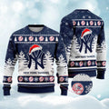 2025 Yankees Snowflakes Christmas Ugly Sweater product image