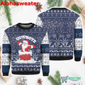 Cowboy Funny Santa Christmas Ugly Sweater product image