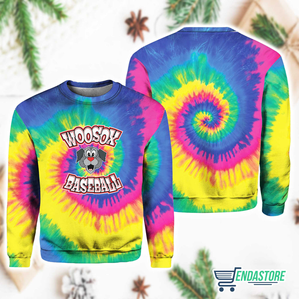 2026 Neon Woofster Glow Dark Tie Dye Sweatshirt product image