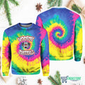 2026 Neon Woofster Glow Dark Tie Dye Sweatshirt product image