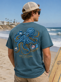 Simply Southern Merican Dude Octopus - Adult & Kids T-Shirts, Sweatshirts & Hoodies apparel design preview 1