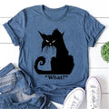 What? Lovely Angry Cat Print Women Slogan - Adult & Kids T-Shirts, Sweatshirts & Hoodies apparel design preview 1