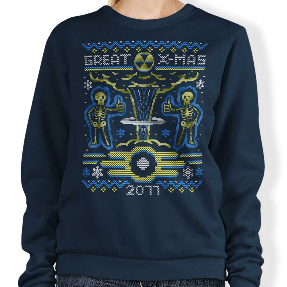 2077 Xmas - Adult & Kids T-Shirts, Sweatshirts & Hoodies apparel design preview 1