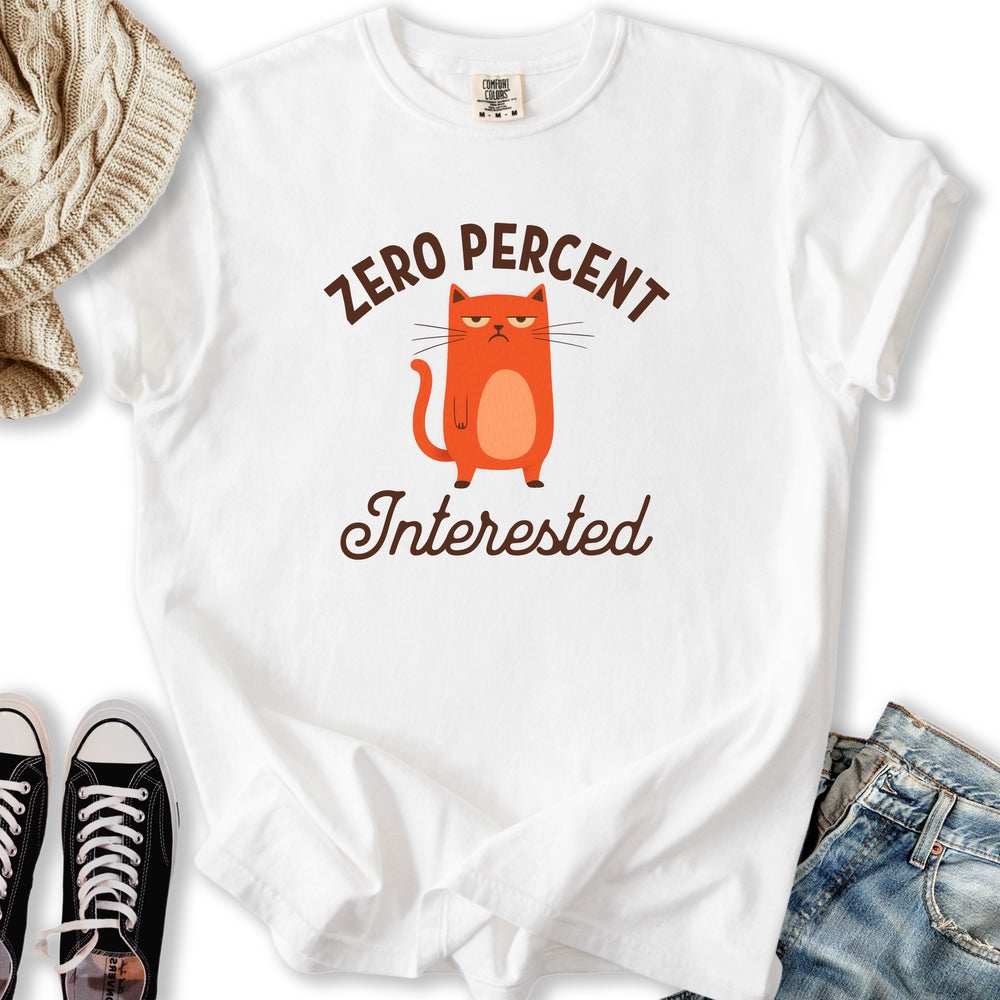 Zero Percent Interested - Adult & Kids T-Shirts, Sweatshirts & Hoodies apparel design preview 1