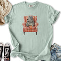 Gray Tabby Chair - Adult & Kids T-Shirts, Sweatshirts & Hoodies apparel design preview 1