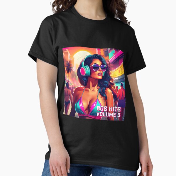 80S Electronic Dance Music Record Label - Adult & Kids T-Shirts, Sweatshirts & Hoodies apparel design preview 1