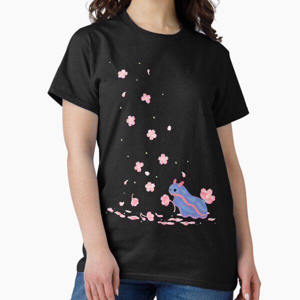 Cherry blossom slug - Adult & Kids T-Shirts, Sweatshirts & Hoodies apparel design preview 1