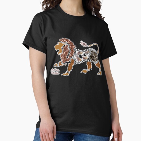 Authentic Aboriginal Art Lion - Adult & Kids T-Shirts, Sweatshirts & Hoodies apparel design preview 1