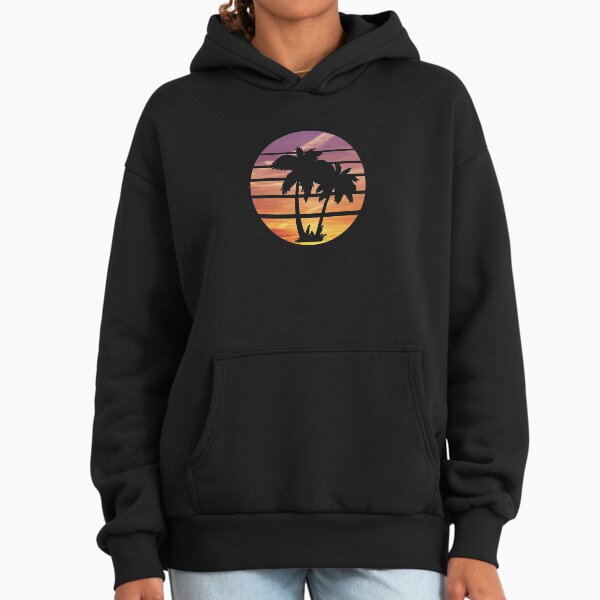 Palm Tree Gifts Sunset beach glow - Adult & Kids T-Shirts, Sweatshirts & Hoodies apparel design preview 1
