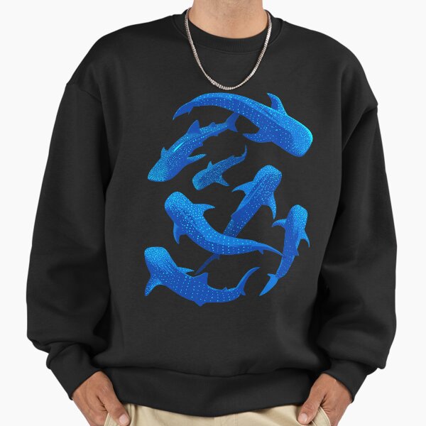 Shark Whale pattern - Adult & Kids T-Shirts, Sweatshirts & Hoodies apparel design preview 1