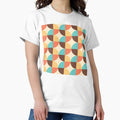 Retro geometric seamless repeating pattern - Adult & Kids T-Shirts, Sweatshirts & Hoodies apparel design preview 1
