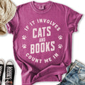 Involves Cats Books - Adult & Kids T-Shirts, Sweatshirts & Hoodies apparel design preview 1