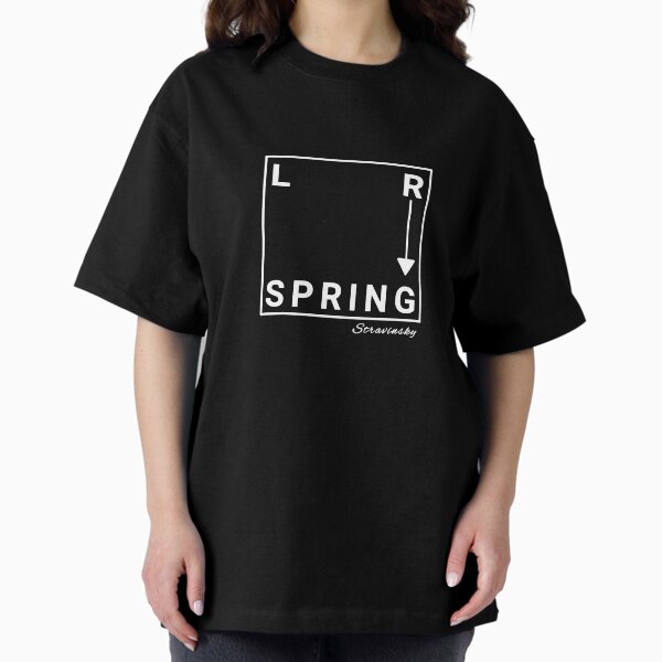 Stravinsky's Rite of Spring (white text) - Adult & Kids T-Shirts, Sweatshirts & Hoodies apparel design preview 1