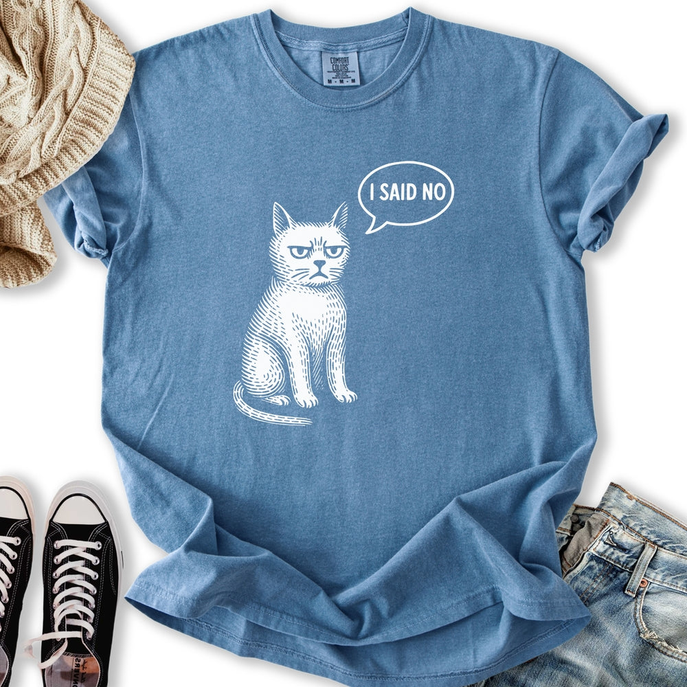 I Said No - Adult & Kids T-Shirts, Sweatshirts & Hoodies apparel design preview 1