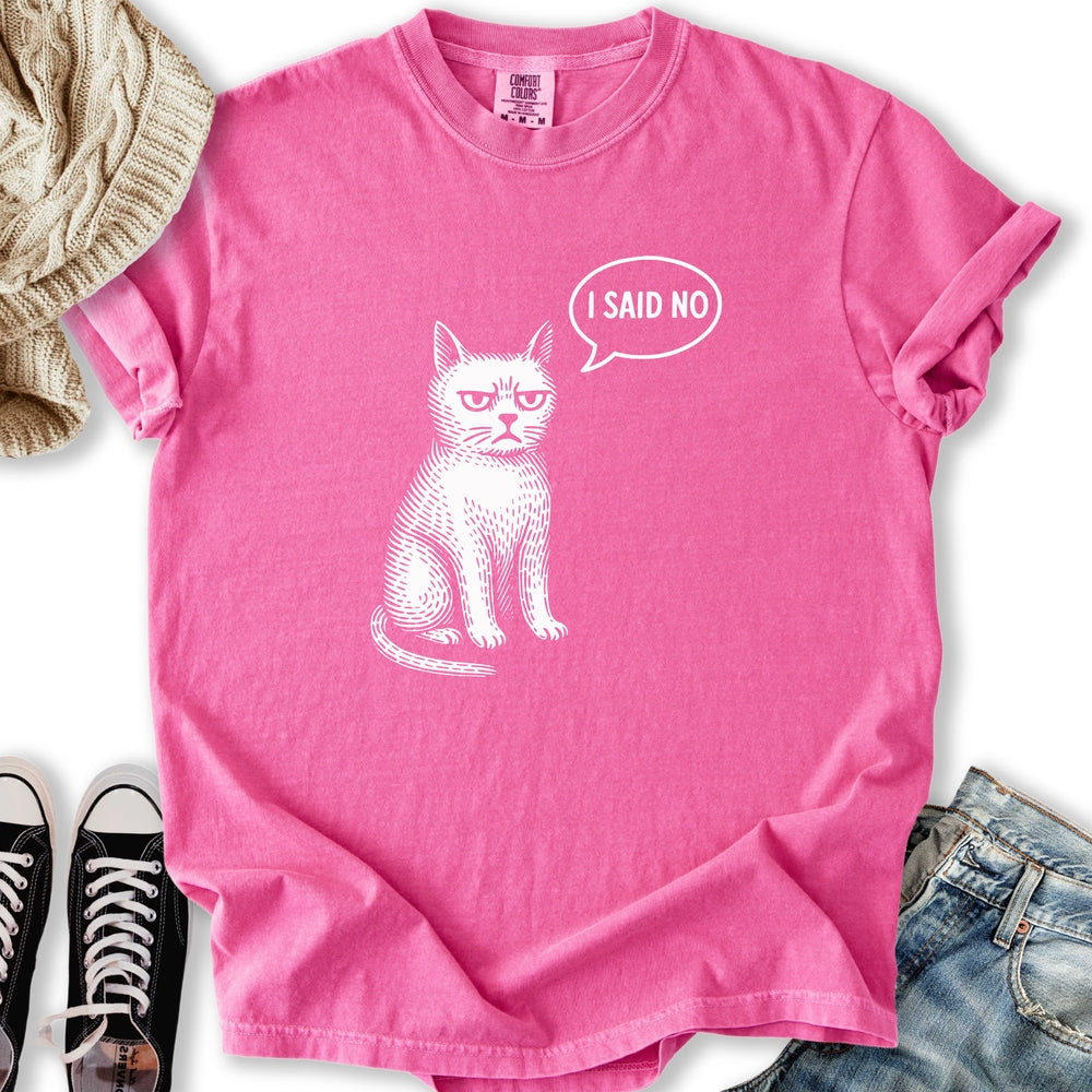 I Said No - Adult & Kids T-Shirts, Sweatshirts & Hoodies apparel design preview 2