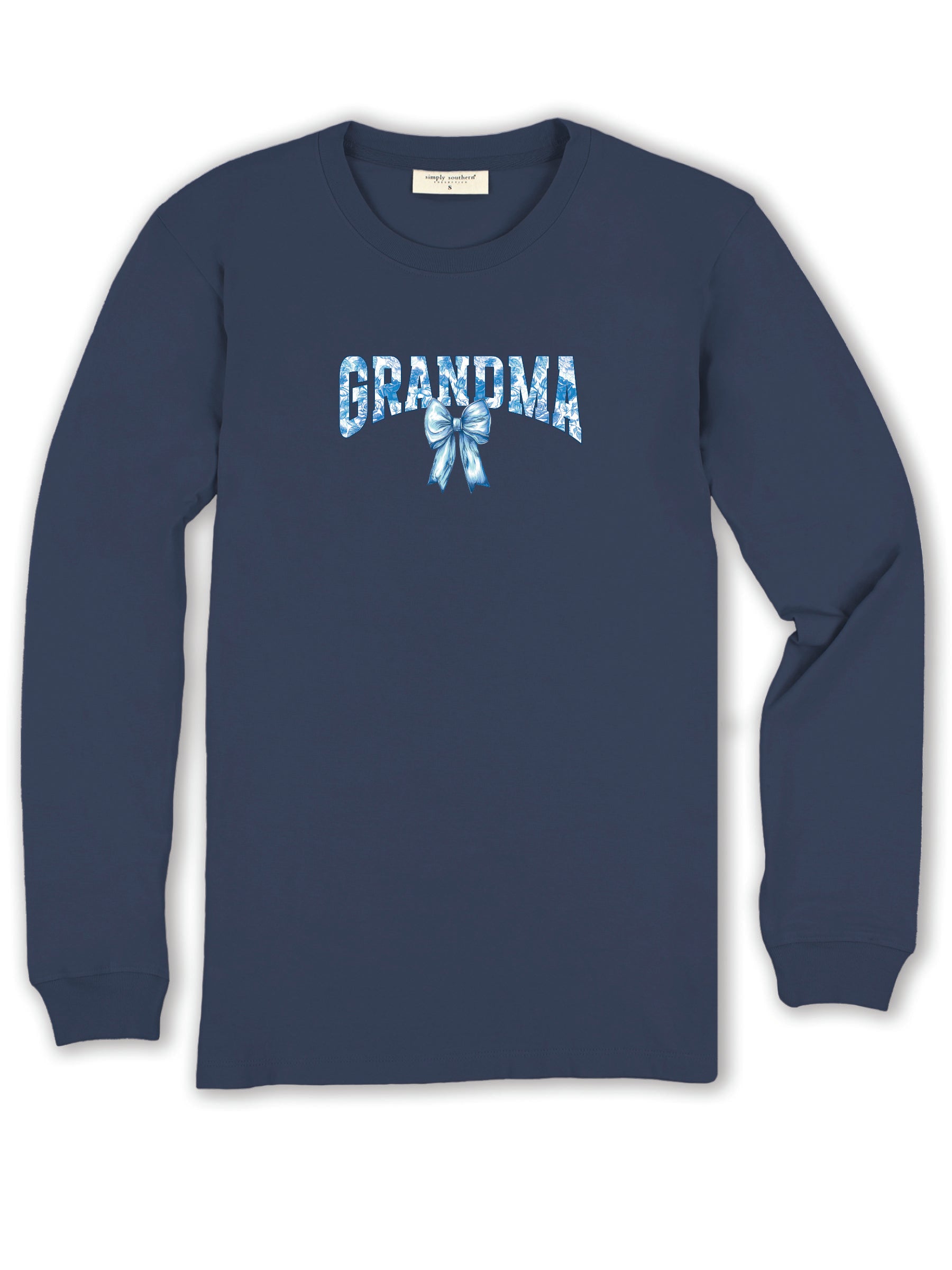Simply Southern Blessed Grandma Bow - Adult & Kids T-Shirts, Sweatshirts & Hoodies apparel design preview 2