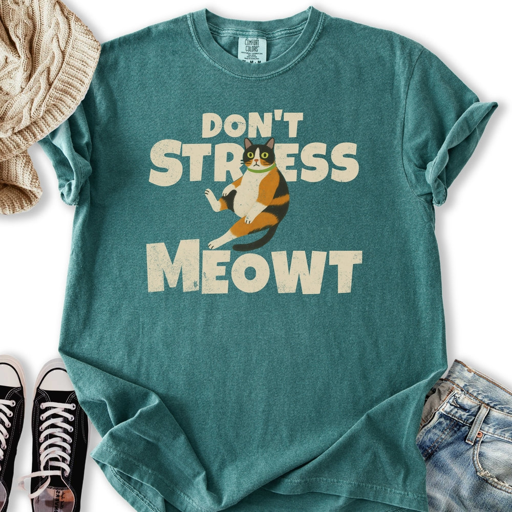 Dont Stress Meowt - Adult & Kids T-Shirts, Sweatshirts & Hoodies apparel design preview 2